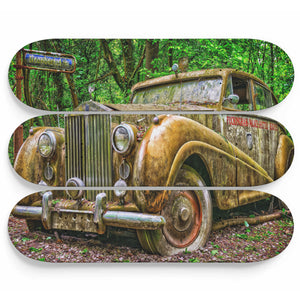 DN 1 Psihisical Rolls Royce Skateboard Wall Art