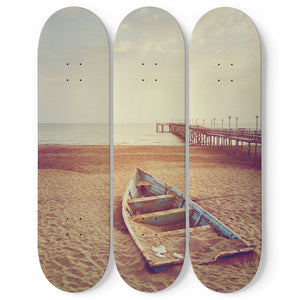 Inhumed Sand Skateboard Wall Art