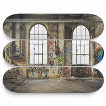 Graffitti Architecture Skateboard Wall Art