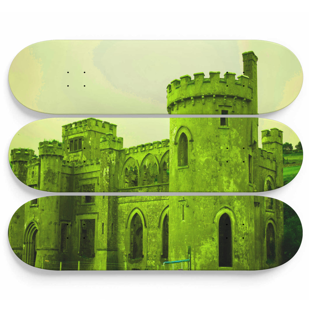 Sir Arthur Castle Skateboard Wall Art