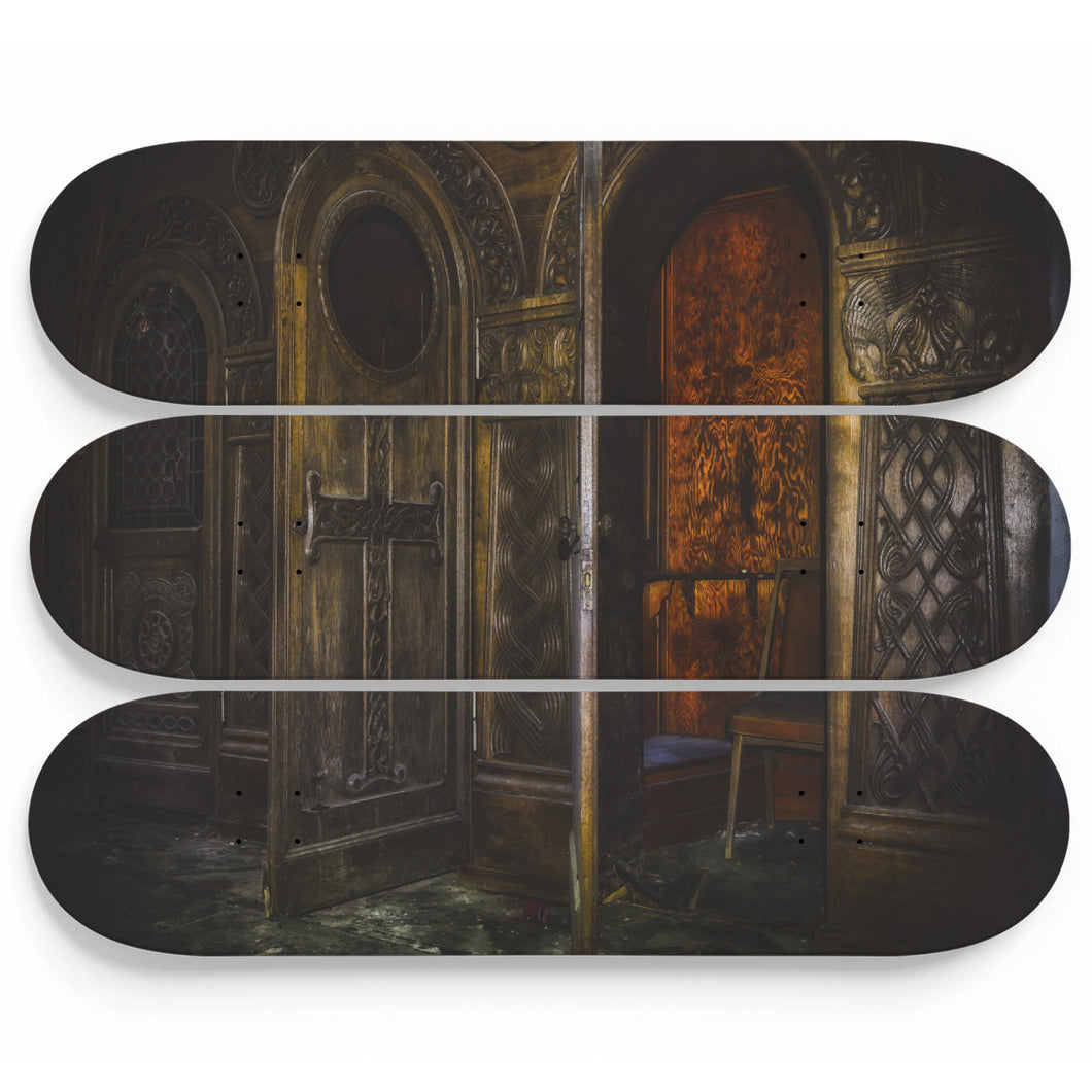 Carthesian Church Skateboard Wall Art