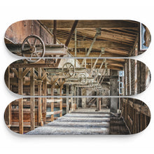 Old Mill Skateboard Wall Art