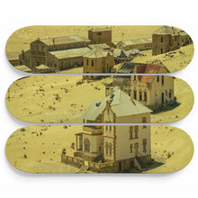 Ghost Desert Town Skateboard Wall Art