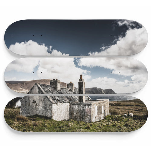 Mexican Hut Under Mexican Sky Skateboard Wall Art