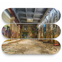 Graffiti Old Factory Skateboard Wall Art