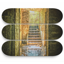 Corridor Stairway Skateboard Wall Art
