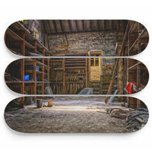 Barn Guerilla Ruin Skateboard Wall Art