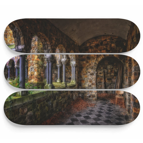 Lost Monastery Skateboard Wall Art
