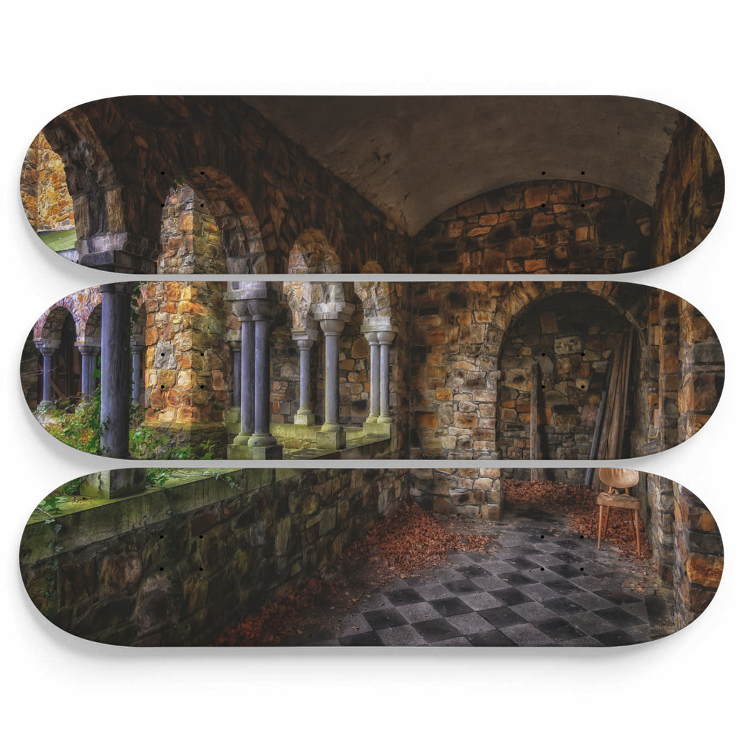 Lost Monastery Skateboard Wall Art