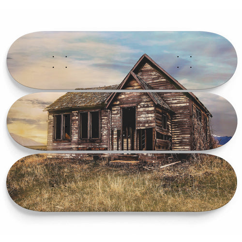 Old Louisiana Farmhouse Skateboard Wall Art