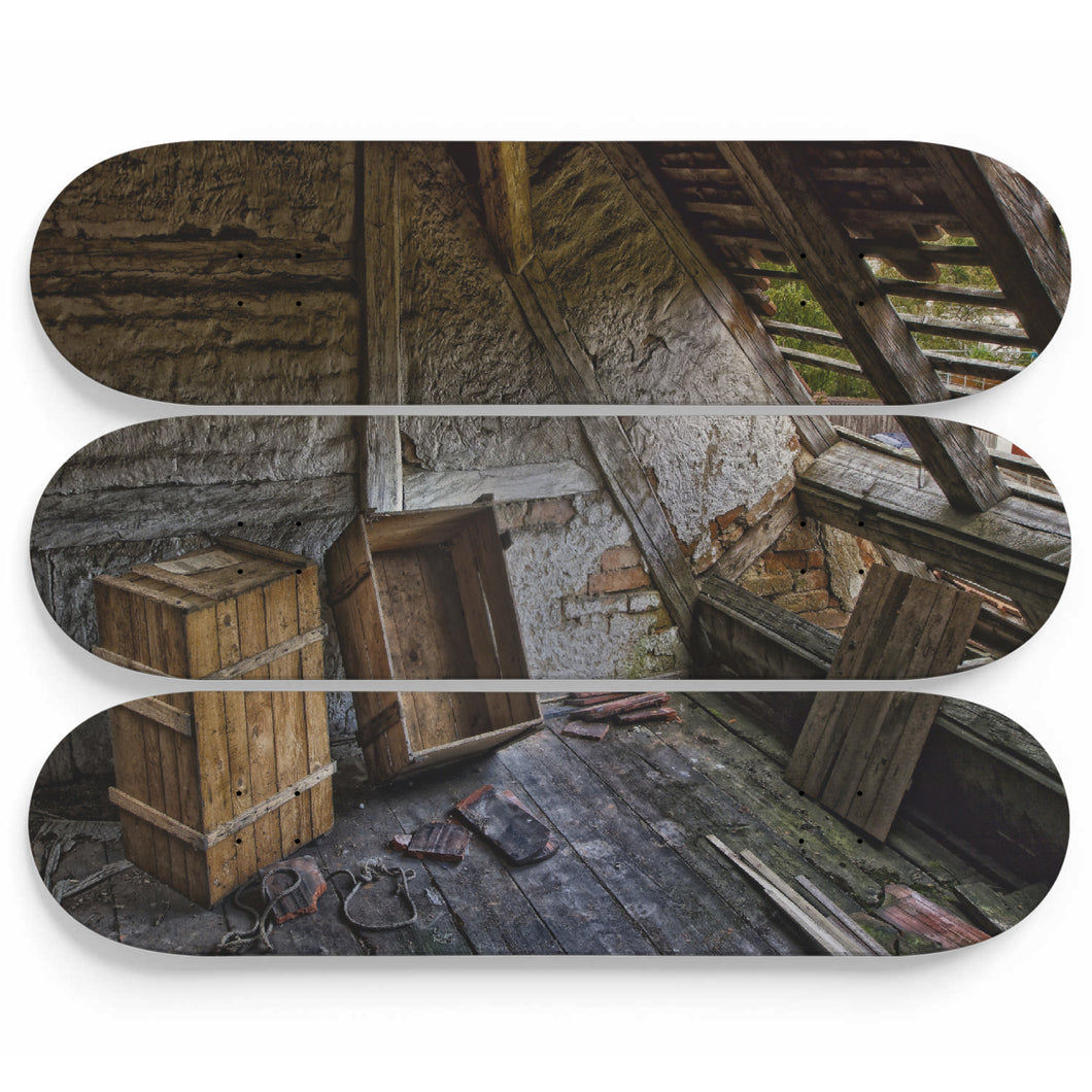 Attic Box Skateboard Wall Art