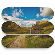 Old Road Scotland Ruin Skateboard Wall Art
