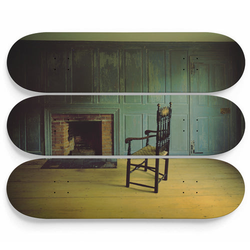 Silent Tavern Chair Skateboard Wall Art