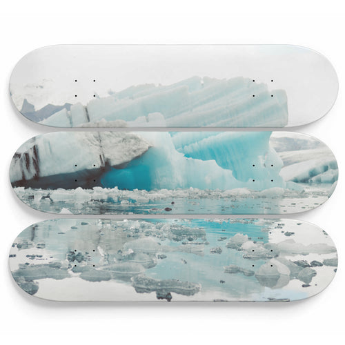 Earth Hour Skateboard Wall Art