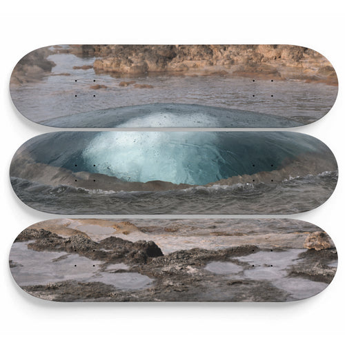 Autonomus Geyser Skateboard Wall Art