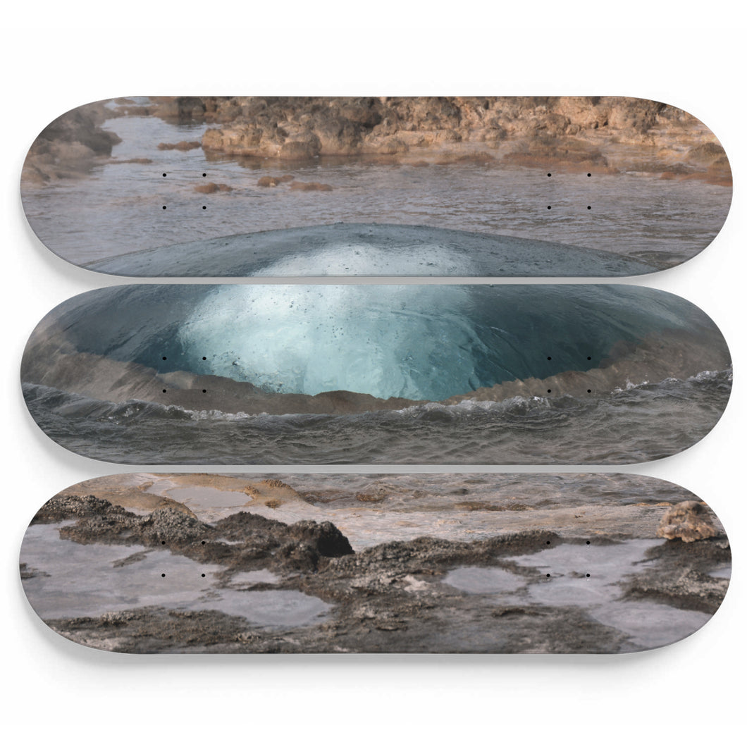 Autonomus Geyser Skateboard Wall Art