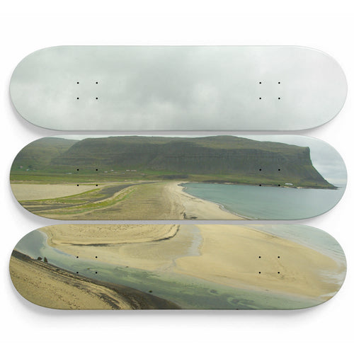 All Beach Island Skateboard Wall Art