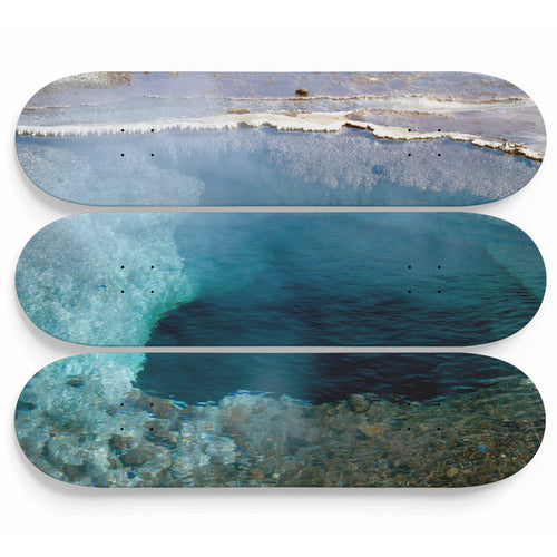 Icelandic Lake Skateboard Wall Art