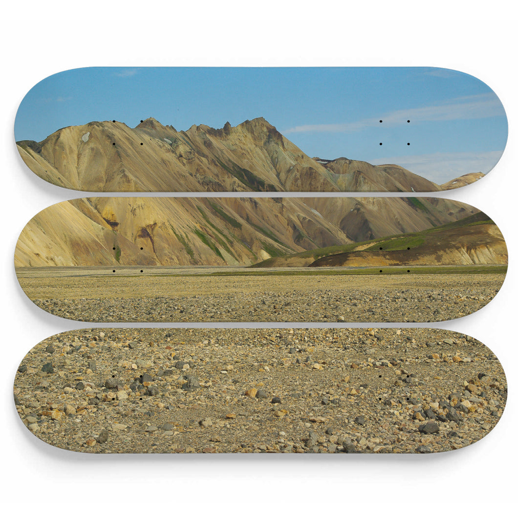 Mercury Iceland Skateboard Wall Art