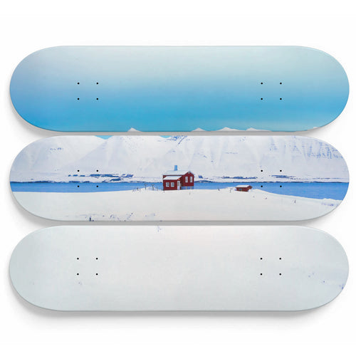 Tiny Drop Skateboard Wall Art