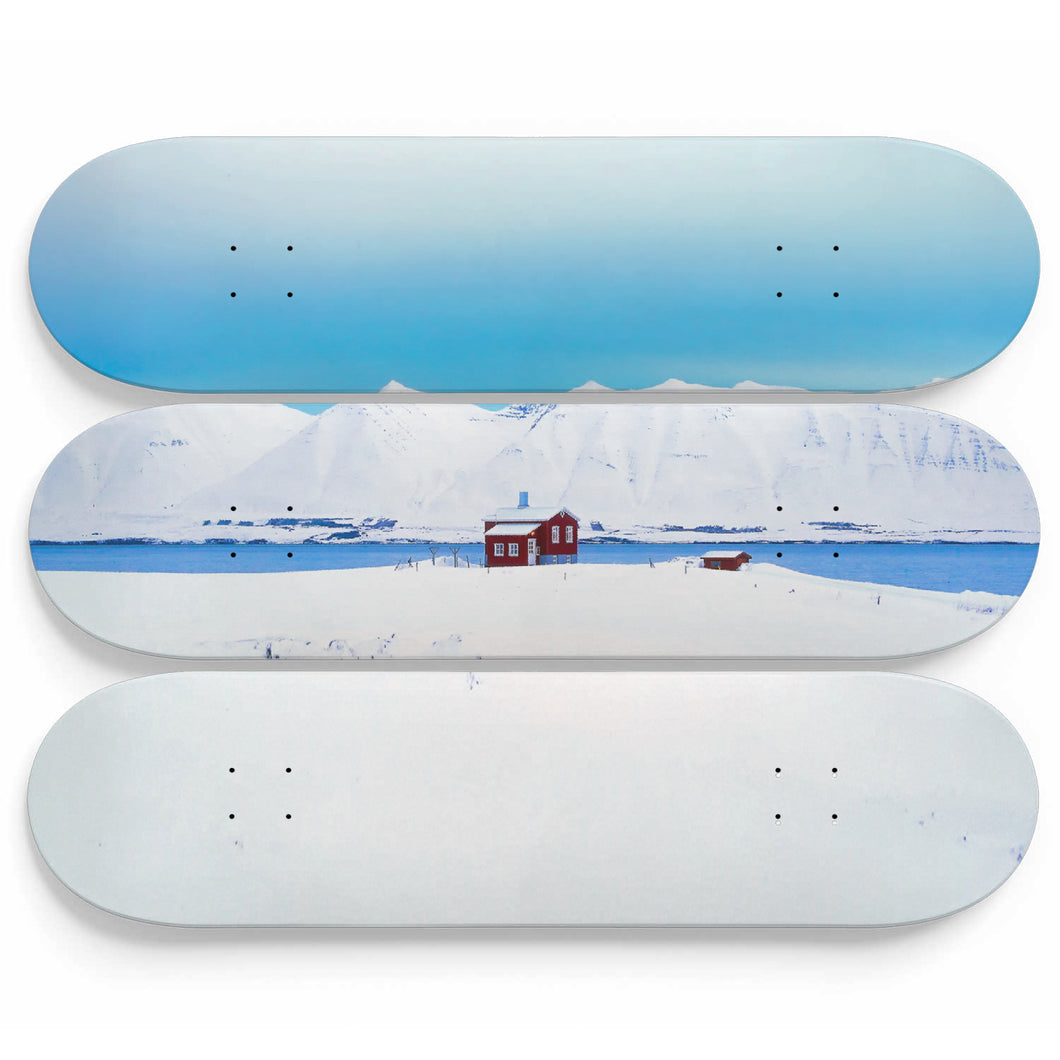 Tiny Drop Skateboard Wall Art