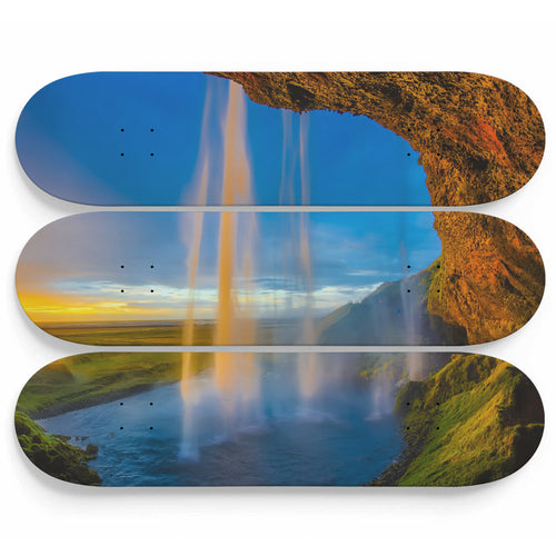 Lightly Veil Skateboard Wall Art