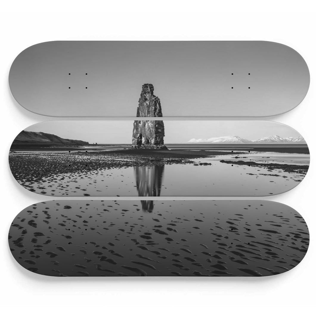 The Stone of a Thousand Shades Skateboard Wall Art