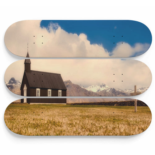 Church of the Cross Skateboard Wall Art