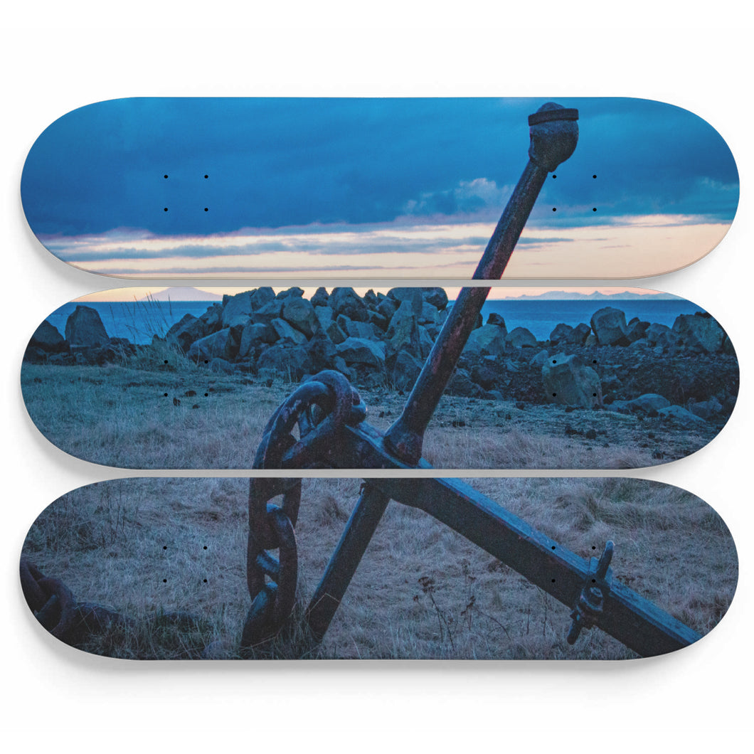 Iron Ancestry Implement Skateboard Wall Art