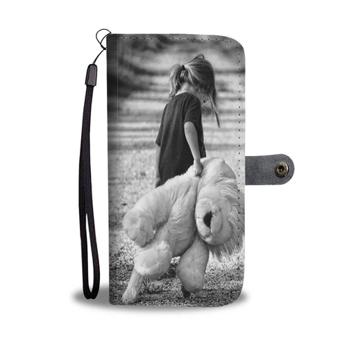Bear the Childhood in Mind Wallet Case