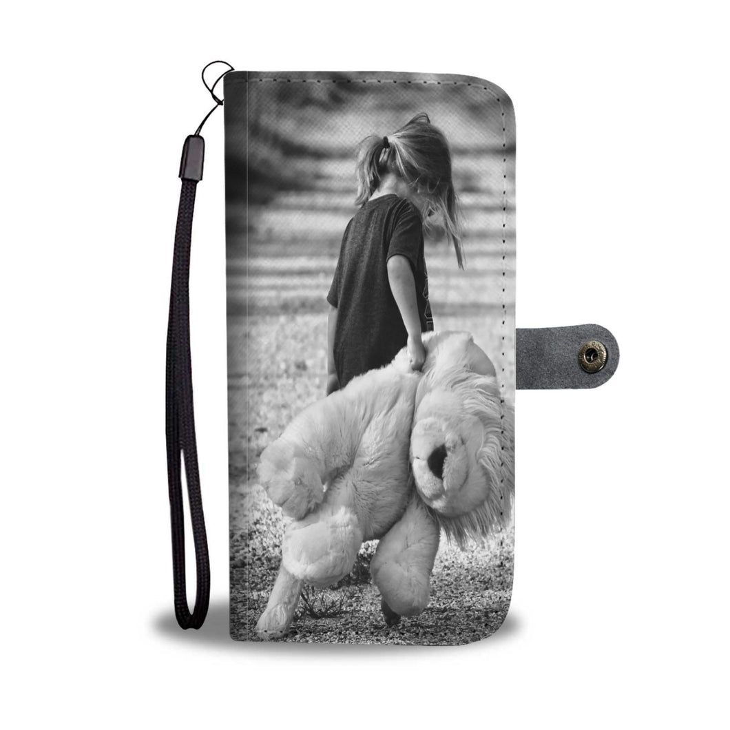 Bear the Childhood in Mind Wallet Case