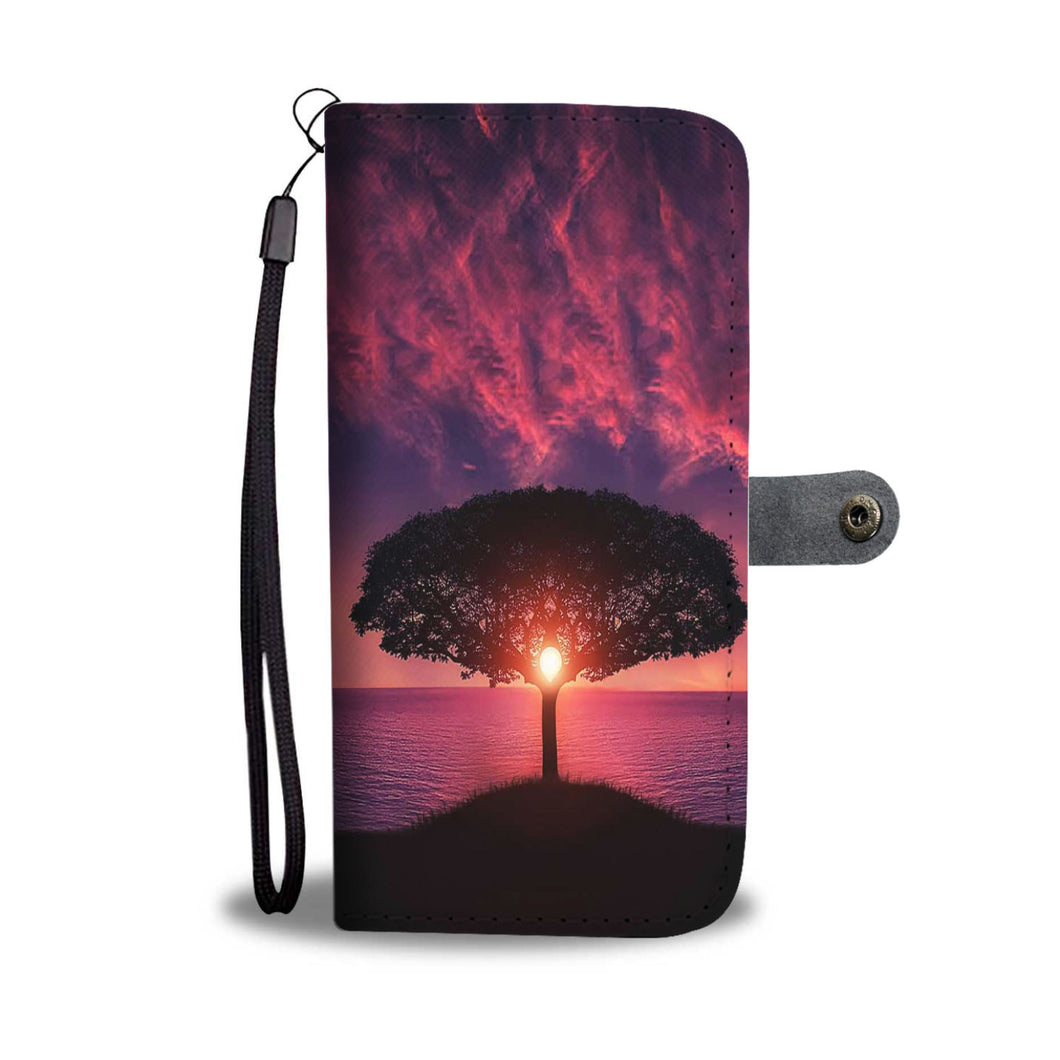 Purple Knights Wallet Case