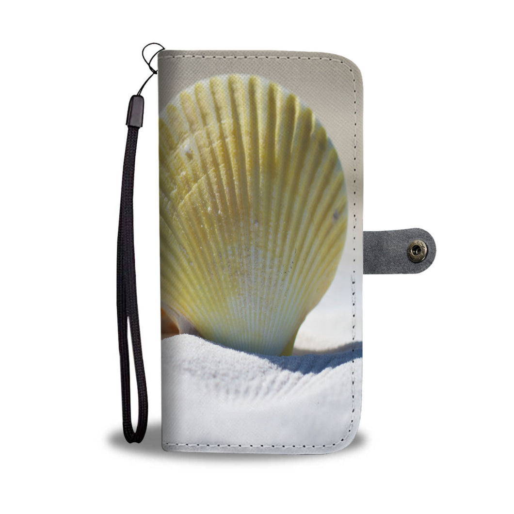 Beach Shell Wallet Case
