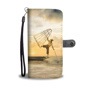 The Acrobat Fisherman Wallet Case