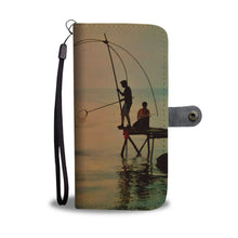 Fishing On The Dock Of The Bay Wallet Case