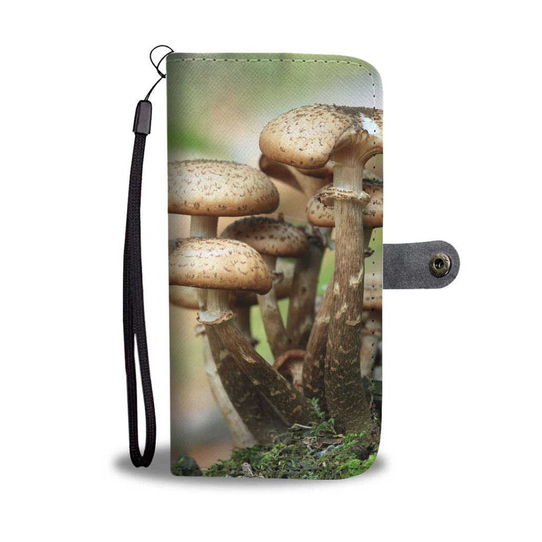 Mushroom To Look Wallet Case