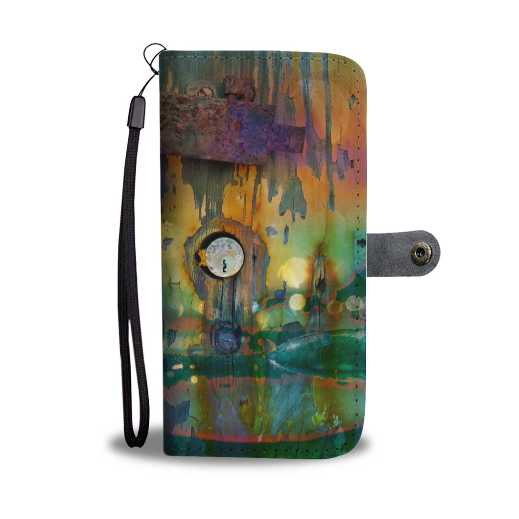 Rusty Island Wallet Case