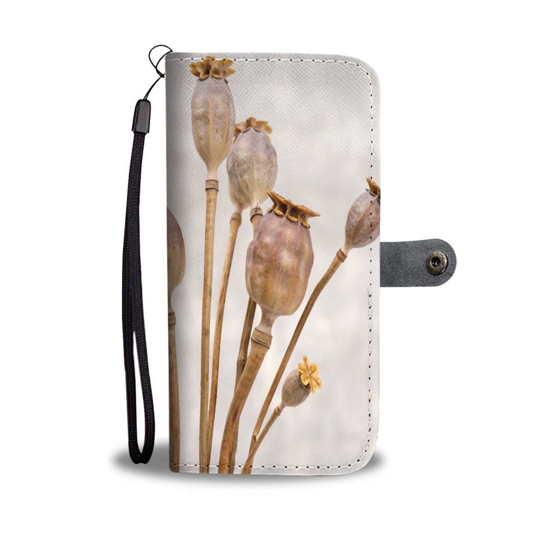 Spent Poppy Wallet Case