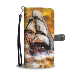 Storm Ship Wallet Case