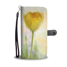 Yellow Art Wallet Case