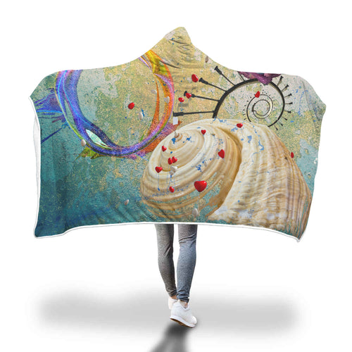 De Fractalis Substance Hooded Blanket
