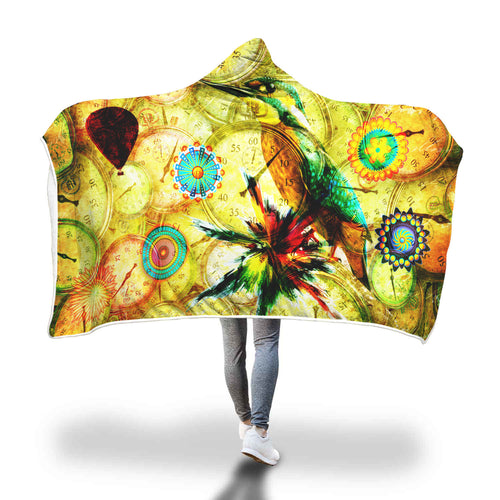 Gauge Warble Hooded Blanket