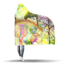 Parrotesque Hooded Blanket