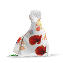 Poppy Tree Hooded Blanket