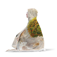 Fly Over a Rest Hooded Blanket