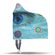 Sharkest Eye Hooded Blanket