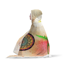 I Will Lay Down My Sword And Shield Hooded Blanket