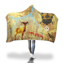 Cave Hearts II Hooded Blanket