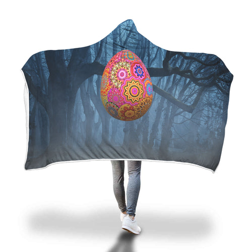 Alien Egg Hooded Blanket