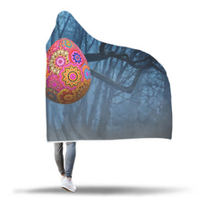 Alien Egg Hooded Blanket